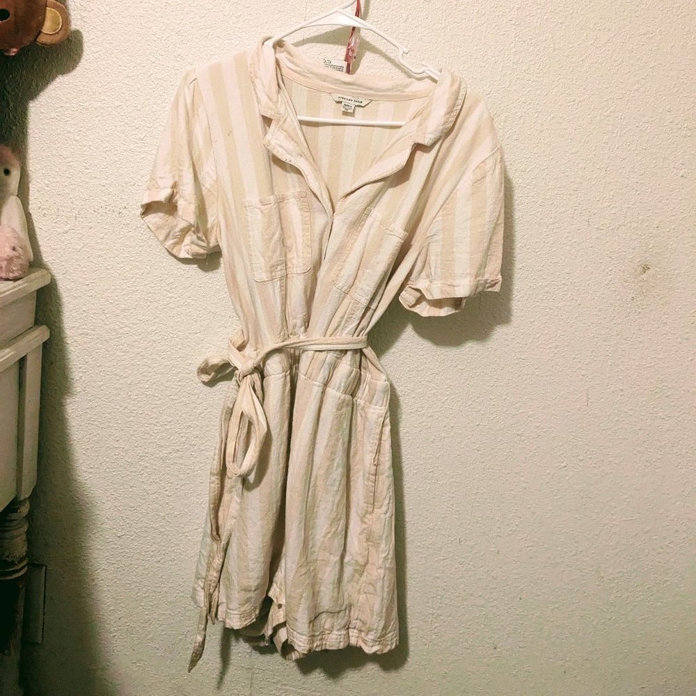 American eagle striped romper